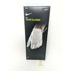 Nike Tour Classic II Women's Golf Glove Right Regular LARGE White